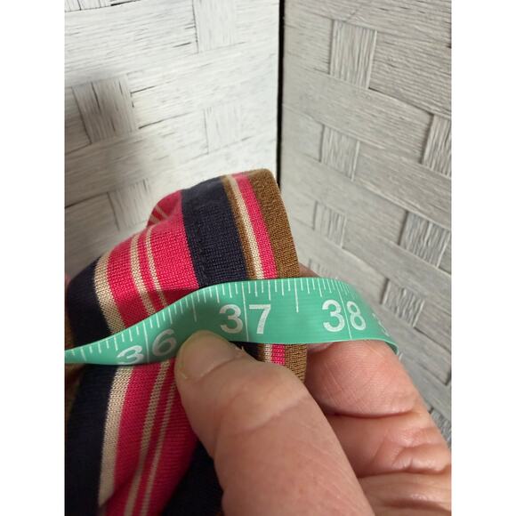 Fossil womens mini dress straight short sleeve travel drawstring pockets colorfu - Picture 9 of 10